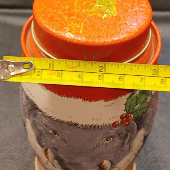 Vintage Williamson Tea Elephant Santa Collectible Tin - Picture 7 of 7